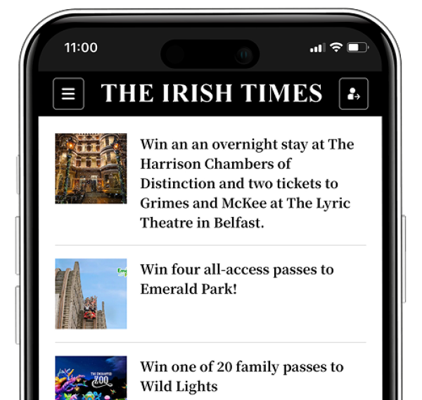 iPhone displaying Subscriber Rewards